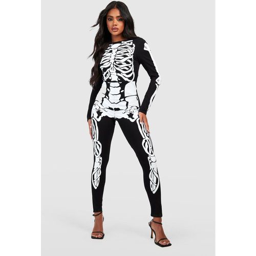 Mono Largo De Halloween Con Esqueleto - boohoo - Modalova