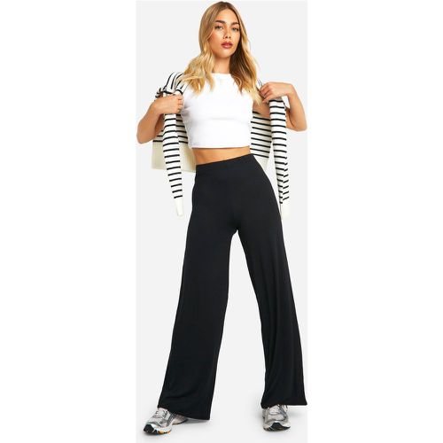 Pantaloni a gamba ampia Everyday tono su tono - boohoo - Modalova