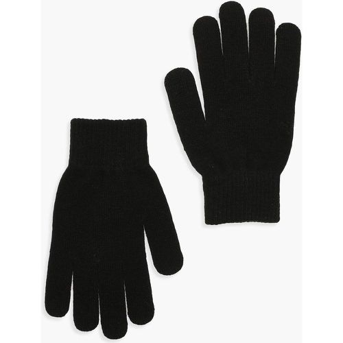 Guantes Básicos, Negro - boohoo - Modalova