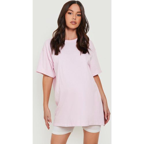 Camiseta Premamá De Algodón, Pink - boohoo - Modalova