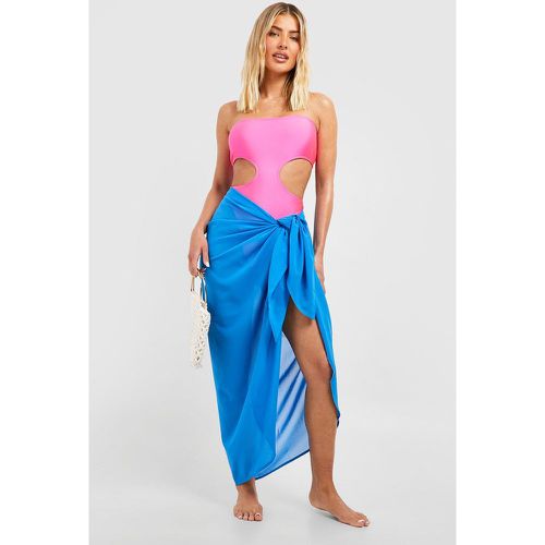 Pareo Maxi Para La Playa Con Atadura - boohoo - Modalova