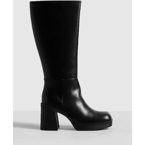 Botas De Caña Alta Con Plataforma - boohoo - Modalova