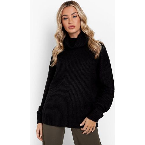 Jersey Oversize De Cuello Vuelto - boohoo - Modalova