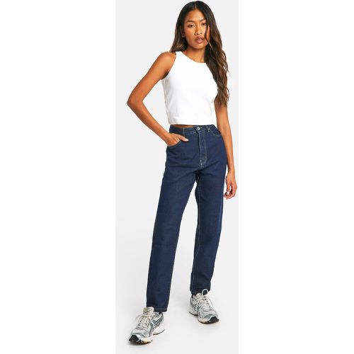 Jeans Mom Basics a vita alta - boohoo - Modalova