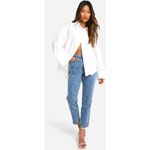 Jeans Mom Basics a vita alta Slim Fit - boohoo - Modalova