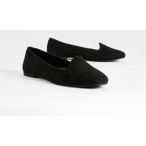 Ballerine a pantofola Basic, Nero - boohoo - Modalova