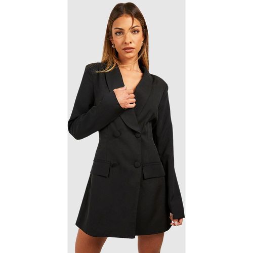 Vestito Blazer sartoriale con fiocco aperto sul retro - boohoo - Modalova