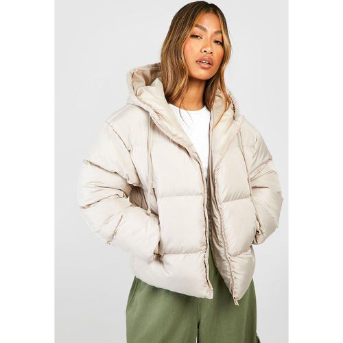 Chaqueta Acolchada Con Capucha - boohoo - Modalova