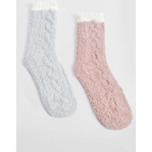 Pack De 2 Pares De Calcetines Suaves Para La Cama - boohoo - Modalova