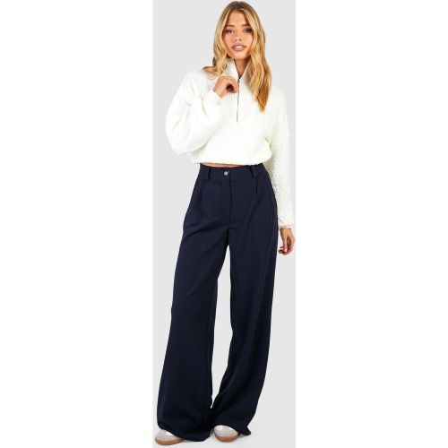 Pantaloni Dad extra comodi, Navy - boohoo - Modalova