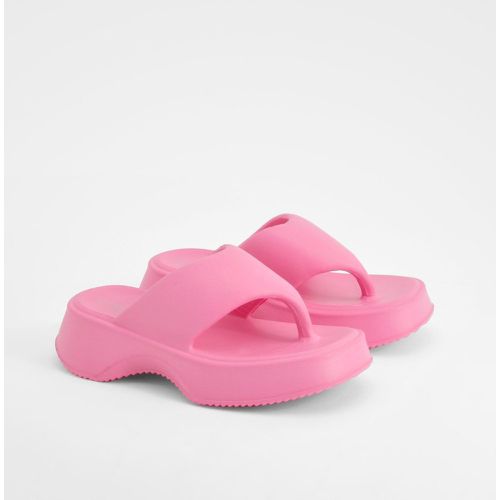 Chanclas Gruesas Con Plataforma - boohoo - Modalova