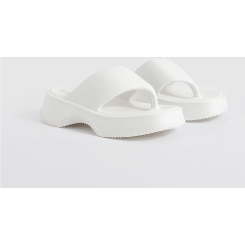 Chanclas Gruesas Con Plataforma - boohoo - Modalova