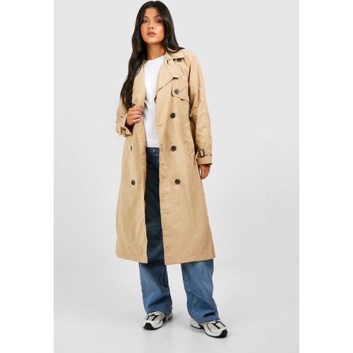 Cappotto Trench Premaman con cintura - boohoo - Modalova