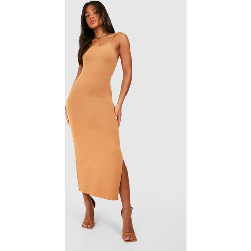 Vestido Midaxi Premium Súper Suave Estilo Nadador Con Escote En U - boohoo - Modalova