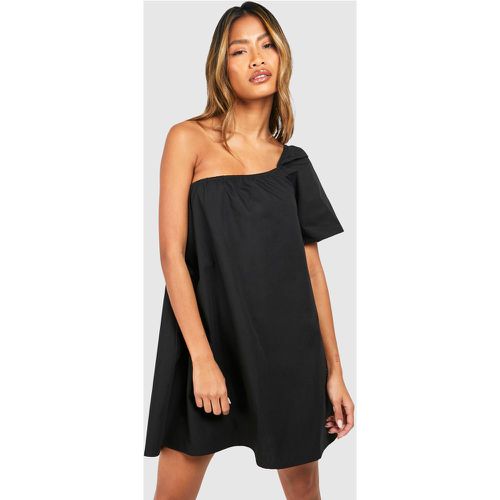 One Sleeve Mini Dress, Negro - boohoo - Modalova