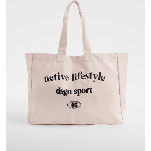 Borsa Tote Active Lifestyle oversize in tela - boohoo - Modalova