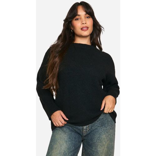 Jersey Plus Oversize De Punto Suave - boohoo - Modalova