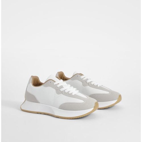 Zapatillas Deportivas Gruesas Con Panel - boohoo - Modalova