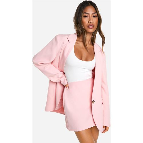 Minifalda De Tela, Pink - boohoo - Modalova