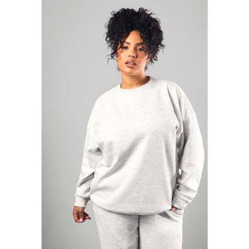 Sudadera Plus Oversize Con Bordado Dsgn Studio - boohoo - Modalova