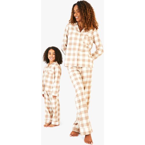 Pijama Mini Me De Mujer Con Estampado De Cuadros - boohoo - Modalova