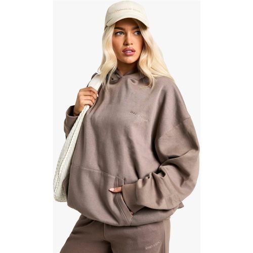 Sudadera Oversize Con Capucha Y Bordado Dsgn Studio - boohoo - Modalova