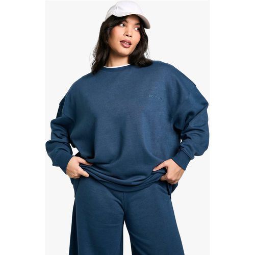 Sudadera Plus Oversize Con Bordado Dsgn Studio - boohoo - Modalova