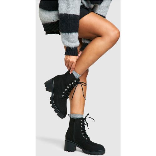 Botas Chelsea Gruesas Con Plataforma Y Detalle Elástico - boohoo - Modalova