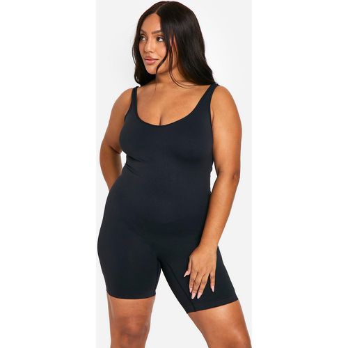 Maillot Plus Moldeador, Negro - boohoo - Modalova