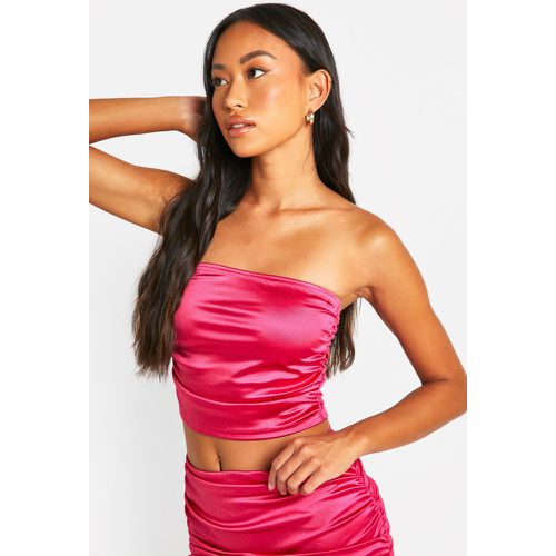 Set top a fascia stile Disco, Pink - boohoo - Modalova