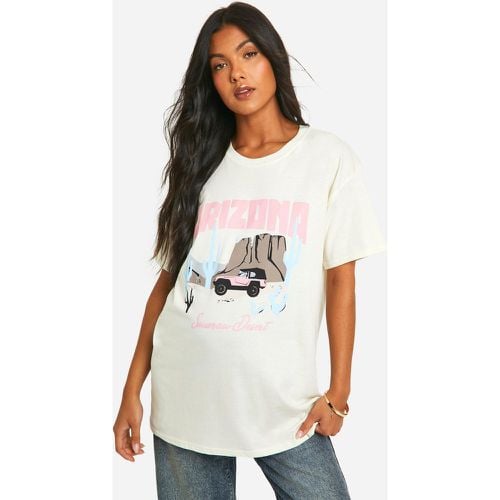 Camiseta Premamá Con Estampado De Arizona - boohoo - Modalova