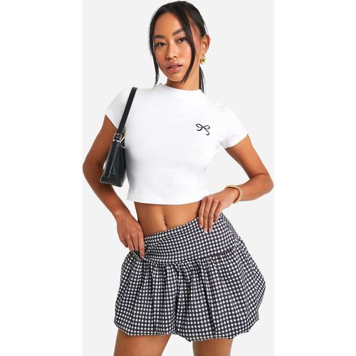 Bengaline Puffball Skirt, Nero - boohoo - Modalova