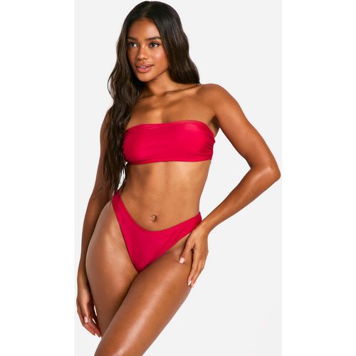 Slip bikini sgambato Mix & Match - boohoo - Modalova