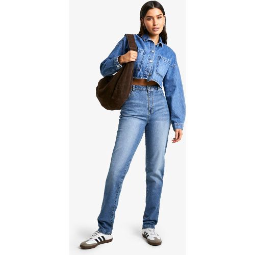 Vaqueros Tall Básicos Ajustados - boohoo - Modalova