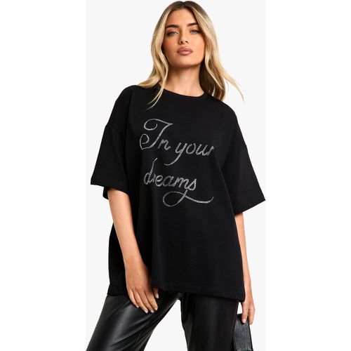 Camiseta Oversize Con Estampado In Your Dream - boohoo - Modalova