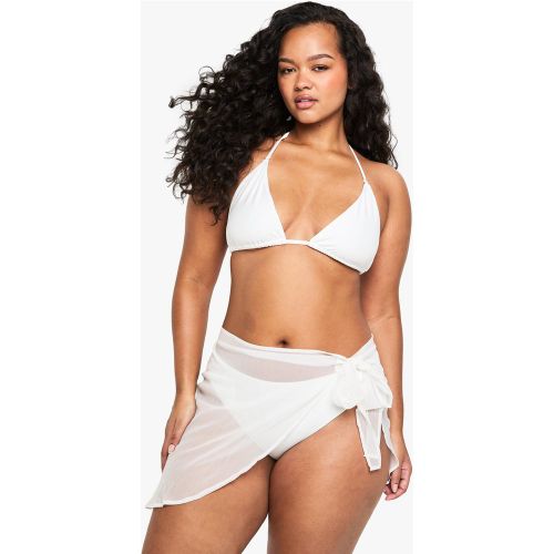 Pareo mini Plus Size da mare Essentials - boohoo - Modalova