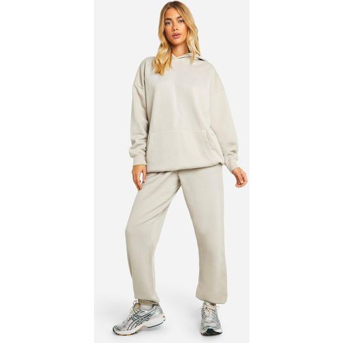 Pantalón Deportivo Oversize Con Lavado A La Piedra - boohoo - Modalova