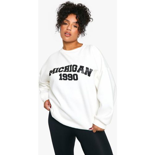 Sudadera Plus Con Cuello Redondo - boohoo - Modalova