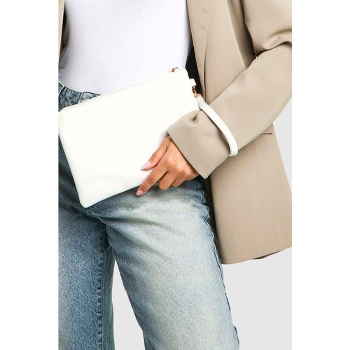 Bolso De Mano Cruzado Con Cremallera - boohoo - Modalova