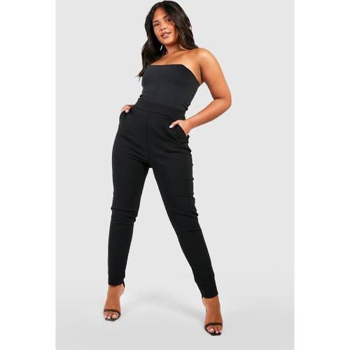 Pantaloni Plus Size sagomati Super Stretch - boohoo - Modalova