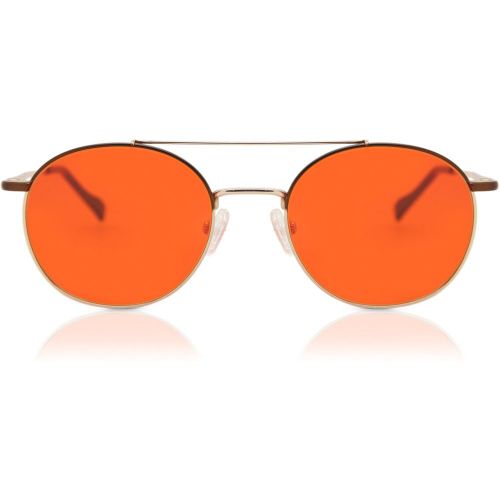 Gafas Graduadas Chester Blue Light Blocking Brown - BON CHARGE - Modalova