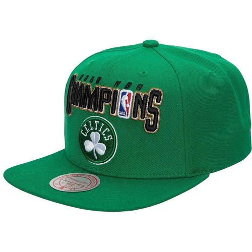 NBA Boston Celtics 2008 Champions Snapback Cappello Verde - Mitchell And Ness - Modalova