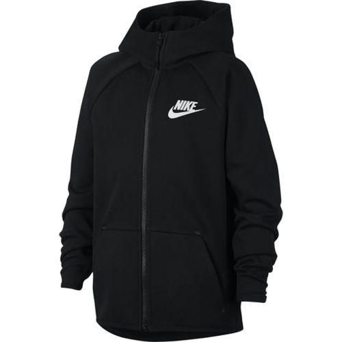 Tech Fleece Giacca Con Cappuccio Kids Nero C010 - Nike - Modalova