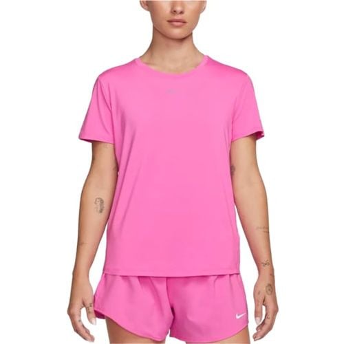 Club Fleece Sweat T-shirt Donna Rosa C675 - Nike - Modalova