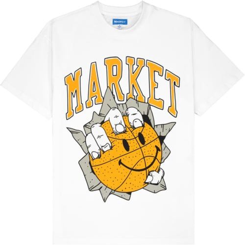 Smiley Breakthrough t-shirt F1201, bianco - Market - Modalova