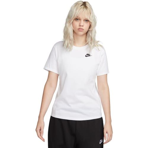 Nike W Club T-Shirt, WHITE/(BLACK) - Nike - Modalova