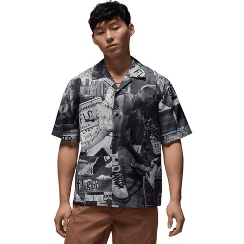 ESSENTIAL AOP CAMP SHORT-SLEEVE SHIRT, / - Jordan - Modalova