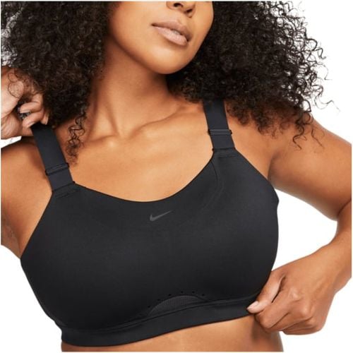 Alpha High-support Bra Reggiseno Sportivo Donna Nero C010 - Nike - Modalova