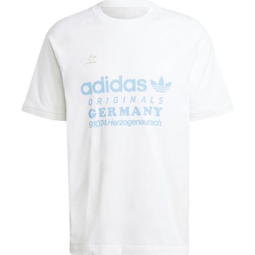 Graphic T-shirt Bílá - adidas Originals - Modalova