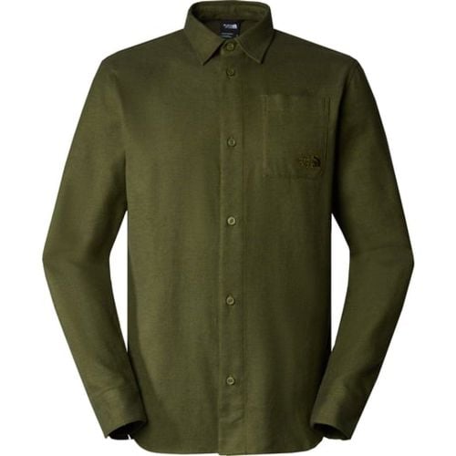 Lightweight Flannel T-shirt Verde - The North Face - Modalova